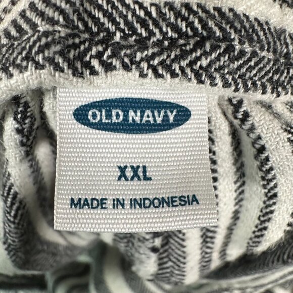 Old Navy Striped Linen Pants Plus Size - Picture 8 of 13